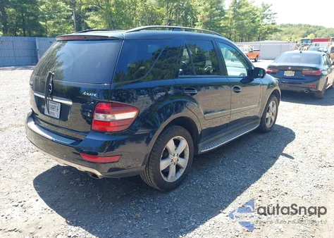2009 Mercedes-Benz Ml 350 4Matic from USA, damaged, VIN 4JGBB86E19A514138